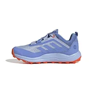 Buty dla chłopców - adidas Uniseks - dzieci Terrex Agravic Flow Trail Running Sneakersy, Blue Fusion/Blue Fusion/Coral Fusion, 19 EU - miniaturka - grafika 1