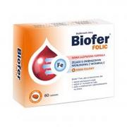 ORKLA HEALTH BIOFER FOLIC 60 tabl Żelazo i kwas foliowy 8230511