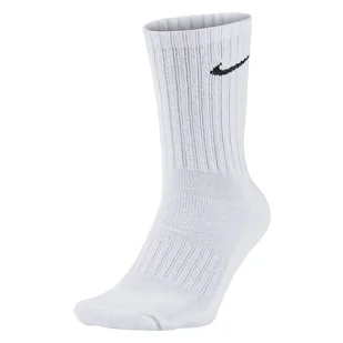 Skarpety NIKE 3PPK NIKE CUSHIONED CREW SX4508-101 – Biały - Skarpetki męskie - miniaturka - grafika 1