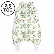 Śpiworki dla dzieci - CAŁOROCZNY ŚPIWOREK Z NOGAWKAMI 56-68 XS 2,5 TOG BAWEŁNA100% PRODUKT POLSKI - miniaturka - grafika 1