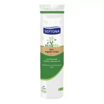 SEPTONA Septona Ecolife płatki kosmetyczne x 100 szt - Waciki, płatki i patyczki kosmetyczne - miniaturka - grafika 1