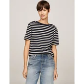 Bluzki damskie - Tommy Hilfiger T-shirt | Regular Fit - miniaturka - grafika 1