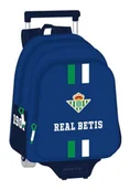 Plecaki - safta Unisex dziecięcy plecak Real Betis Balompié z wózkiem 705, 280 x 100 x 340 mm, niebieski i granatowy, Estándar, niebieski i granatowy, Standard - miniaturka - grafika 1