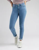 Spodnie damskie - SPODNIE JEANSY DAMSKIE RURKI WYSOKI STAN LEE SCARLETT 112328321 L626FAB38 26/33 - miniaturka - grafika 1