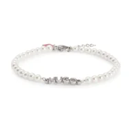 Bransolety męskie - HUGO Bransoleta E-SMALLPEARL - miniaturka - grafika 1