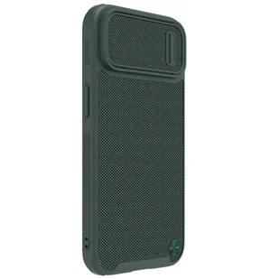 Nillkin Textured S Case etui iPhone 14 Pro Max pancerny pokrowiec z osłoną na aparat ciemnozielone - Etui i futerały do telefonów - miniaturka - grafika 5