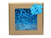 Folia, papier śniadaniowy, serwetki - Pudełko Fasonowe, Wypełniacz, Kokarda, Z30-Nieb. - miniaturka - grafika 1