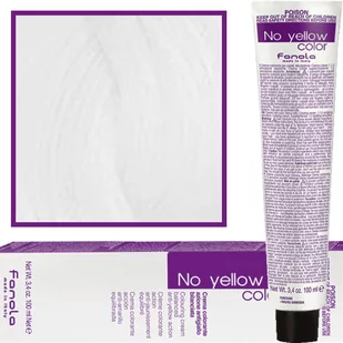 Fanola ML.00 No Yellow Lightener Mix 1:3 100ml - Farby do włosów i szampony koloryzujące - miniaturka - grafika 1