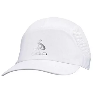 Czapki męskie - Odlo Odlo Męska czapka bejsbolowa Cap Saikai biały biały S-M 762830 - grafika 1