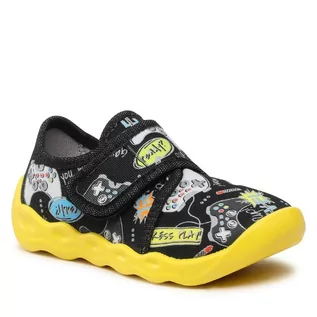 Buty dla chłopców - Kapcie Superfit 1-006273-0000 M Black/Multicoloured - grafika 1