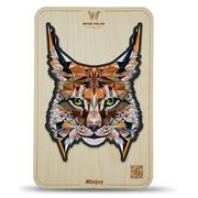 Puzzle - Puzzle Ryś | Discreet Lynx | 100 Elementów | A5 - miniaturka - grafika 1