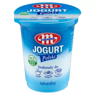 Mlekovita Jogurt Polski naturalny 350 g - Kefiry, jogurty, maślanki - miniaturka - grafika 1