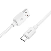 Kable USB - Kabel USB A do USB C Hoco PD 2,4A 27W 1 m X96 biały - miniaturka - grafika 1