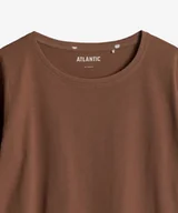 Piżamy damskie - PIŻAMA ATLANTIC NLP-471 WL24 (kolor szary - granat, rozmiar S) - miniaturka - grafika 1