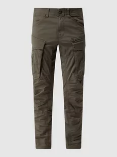 Spodnie cargo o kroju straight tapered fit z dodatkiem streczu model ‘Rovic’ - Spodnie męskie - miniaturka - grafika 1