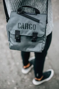 Cargo By Owee, Mini torba na ramię, Classic, szara - Torebki damskie - miniaturka - grafika 1