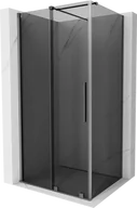 Kabiny prysznicowe - Mexen Velar kabina prysznicowa rozsuwana 100x80 cm, grafit, gun metal - 871-100-080-41-95 - miniaturka - grafika 1