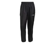 Spodenki męskie - adidas Męskie spodnie wielokolorowe, spodnie przeciwwiatrowe, czarne, 48, czarny, 48 - miniaturka - grafika 1