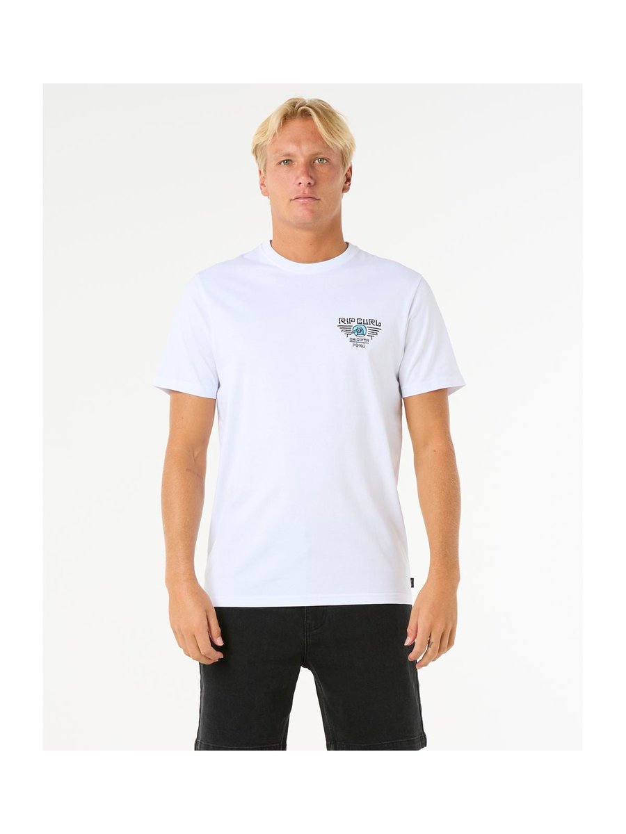 Koszulka RIP CURL Desti Animals Tee biały S