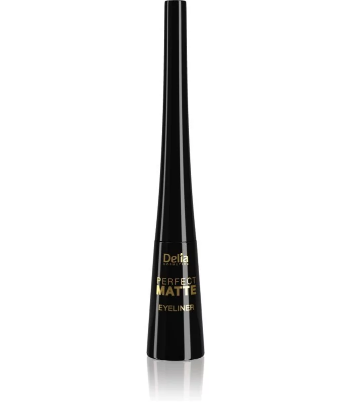 Delia Cosmetics Perfect Matte Eyeliner matowy w płynie Brązowy 4ml