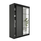 Szafy - SZAFA PRZESUWNA FARO - 138x205x59 - Grafitowy - miniaturka - grafika 1