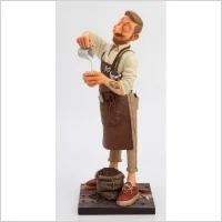 FIGURKA BARISTA - GUILERMO FORCHINO FO85553 - Figurki dekoracyjne - miniaturka - grafika 1