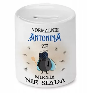 Skarbonka Dla Antoniny na Urodziny na Prezent z Nadrukiem ze Zdjęciem - Skarbonki - miniaturka - grafika 1