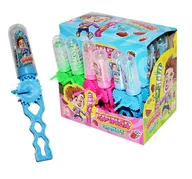 Gumy do żucia, lizaki, dropsy - Lizak spiner Lollipop Candy owocowe 30szt 105g - miniaturka - grafika 1