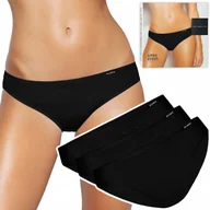 Majtki damskie - Majtki Damskie Bawełniane 3 Pary Figi Sport Atlantic 580 - M - miniaturka - grafika 1