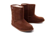 Botki damskie - EMU AUSTRALIA T10773 BRUMBY LO TEENS oak, botki damskie - Emu Australia - miniaturka - grafika 1