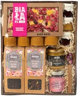 Zestawy upominkowe - Duży Kosz Prezentowy Na Dzień Mamy Naturalny Box - miniaturka - grafika 1