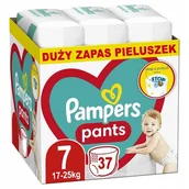 Pieluchy - Pieluchomajtki Pampers Pants 7 Jumbo Pack 37szt - miniaturka - grafika 1