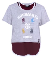 Koszulki i topy damskie - Szaro-bordowa podwójna bluzeczka HARRY POTTER XL - miniaturka - grafika 1