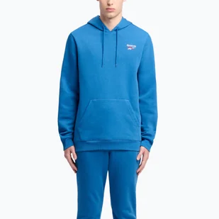 Bluza męska Reebok Identity Small Logo Fleece twilight blue - Bluzy męskie - miniaturka - grafika 1