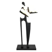 Lampy stojące - MOOSEE lampa podłogowa HUMAN DREAMER czarna - miniaturka - grafika 1