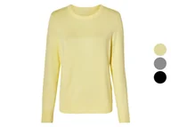 Swetry damskie - esmara® Sweter damski z delikatnej dzianiny - miniaturka - grafika 1