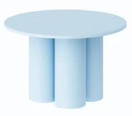 Ławy i stoliki kawowe - Niebieska stylowa ława 80 cm R4-F78 - miniaturka - grafika 1