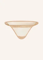 Majtki damskie - Aubade Figi Sheer Emotion beige - miniaturka - grafika 1