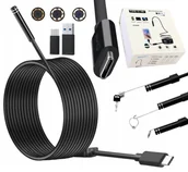 Kamery inspekcyjne - Endoskop Kamera Inspekcyjna Android Pc Usb-C Micro S198 - miniaturka - grafika 1