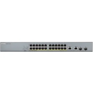 Zyxel Przełącznik zarządzalny GS1350-26HP CCTV PoE LR 375W - Switche - miniaturka - grafika 1