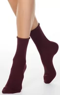 Skarpetki damskie - Comfort długie skarpety bez gumki, Kolor bordowy, Rozmiar 36-37, Conte - Primodo.com - miniaturka - grafika 1