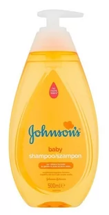 Johnson&Johnson Baby Szampon dla dzieci z pompką 500ml - Kosmetyki kąpielowe dla dzieci - miniaturka - grafika 1