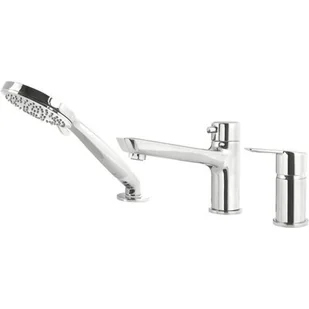 Bateria wannowa 3-otworowa Deante Arnika BQA 013M - Baterie umywalkowe - miniaturka - grafika 1