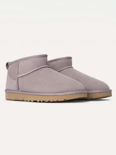 UGG Botki "Classic Ultra Mini" w kolorze szarym - Botki damskie - miniaturka - grafika 1