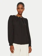 Bluzki damskie - Rinascimento Bluzka CFC0019769002 Czarny Regular Fit - miniaturka - grafika 1