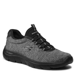 SKECHERS Sneakersy Forton 52813/BBK Black - Sneakersy damskie - miniaturka - grafika 1