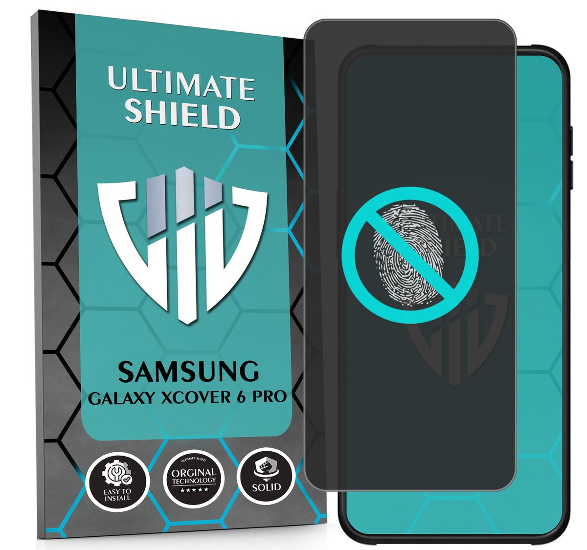 NAJLEPSZE SZKŁO 5D PEŁNE DO SAMSUNG GALAXY XCOVER 6 PRO NIETŁUKĄCE ORYGINAŁ