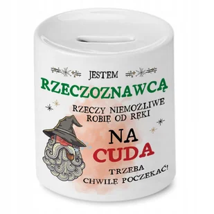 Dla Ornitologa Skarbonka na Urodziny Na Prezent z Nadrukiem ze Zdjęciem + Opakowanie na prezent (wzór 01) - Skarbonki - miniaturka - grafika 1