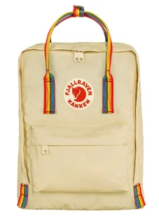Fjällräven Plecak Kanken Rainbow 38 cm light oak-rainbow pattern - Plecaki - miniaturka - grafika 2