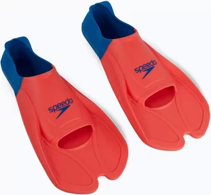 Speedo training fin fluro tangerine/pool blue/blue flame 46/48 - Pływanie - miniaturka - grafika 1
